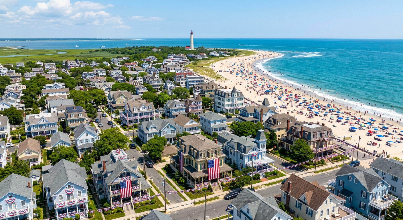 Cape May July 4th 2026: America's 250th Birthday Celebration