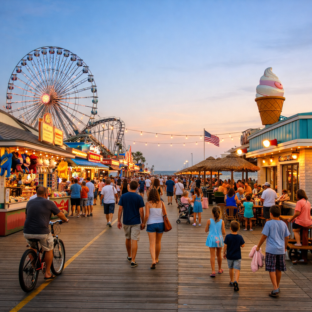 Boardwalk and Entertainment
