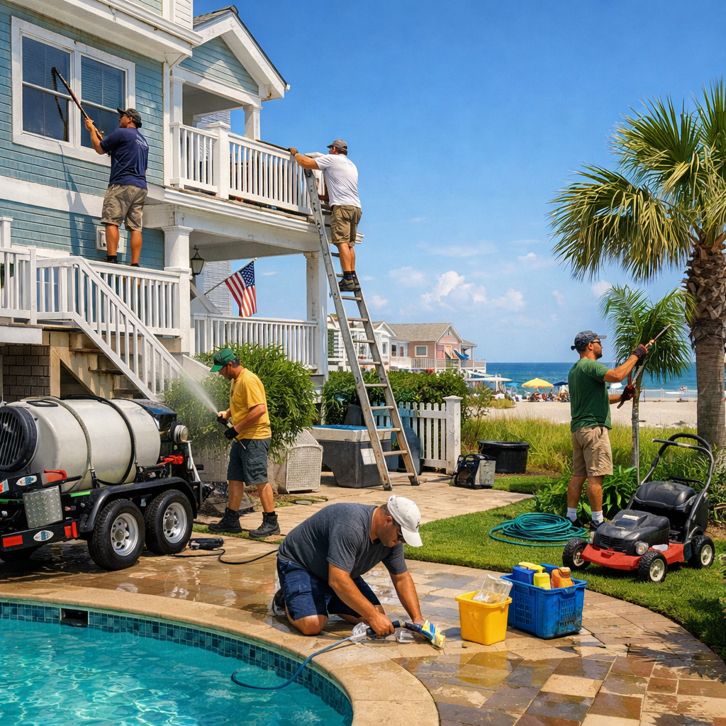 Deep Cleaning and Property Maintenance
